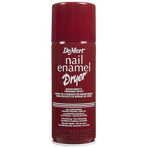 DEMERT Nail Enamel Dryer Finishing Spray Beauty & Personal Care Demert