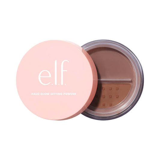 e.l.f. Halo Glow Soft Focus Setting Powder, Silky & Creates Soft Glow Without Shine, Smooths Pores & Lines, Vegan , Deep/Rich Beauty & Personal Care e.l.f.
