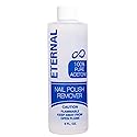 Eternal 100% Pure Acetone- Acetona pura - Quick Professional Ultra-Powerful Nail Polish Remover for Natural, Gel, Acrylic, Shellac Nails and Dark