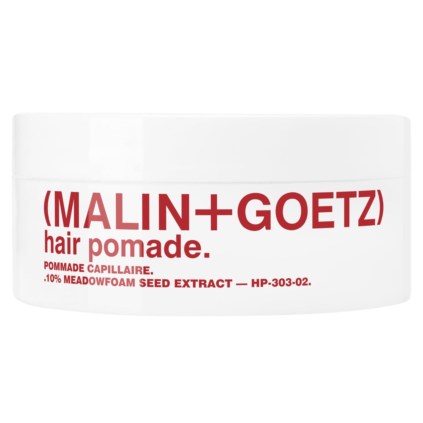 MALIN+GOETZ Hair Pomade | Firm Hold Styling for Volume, Shape & Texture | Beeswax, Meadowfoam, Cannabis & Soybean Oils | Tames Flyaways + Smooths Ends