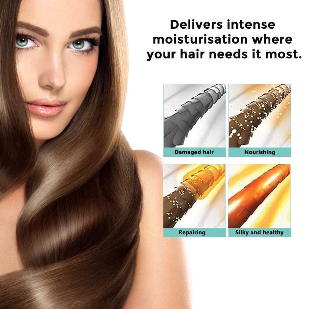 Keratin Hair Mask,Keratin Hair Treatment 250g Hair Mask for Dry Damaged Hair,Deep Conditioning Hair Treatment Mask Repair Treatment Damage Hair Beauty and Personal Care CRISTALBOX