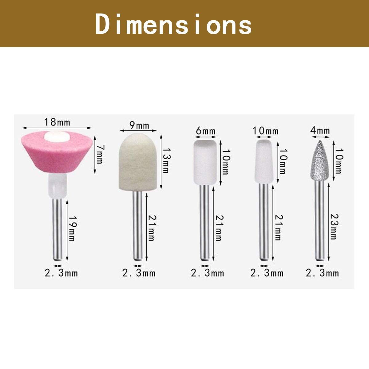 10 Pieces Nail File Replacement Head Refills for Perfect Finishing and Well Touch Salon Nails Electronic Nail File and Full Manicure