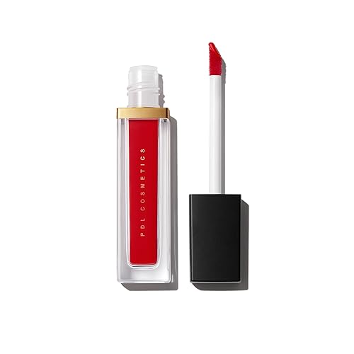 PDL Cosmetics Bold Aspirations Liquid Lipstick (Scarlett Red) | Highly Pigmented Smooth Matte Finish | Red Tone | Long Lasting, Non-Transfer