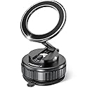 Poazork Car Phone Holder for Magsafe [78+LBS Strongest Suction & 2500gf Strongest Magnetic] 360° Adjustable Car Phone Mount.Portable Phone Holders…