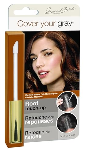 Cover Your Grey for Women Root Touch Up, Medium Brown, 0.25 Ounce