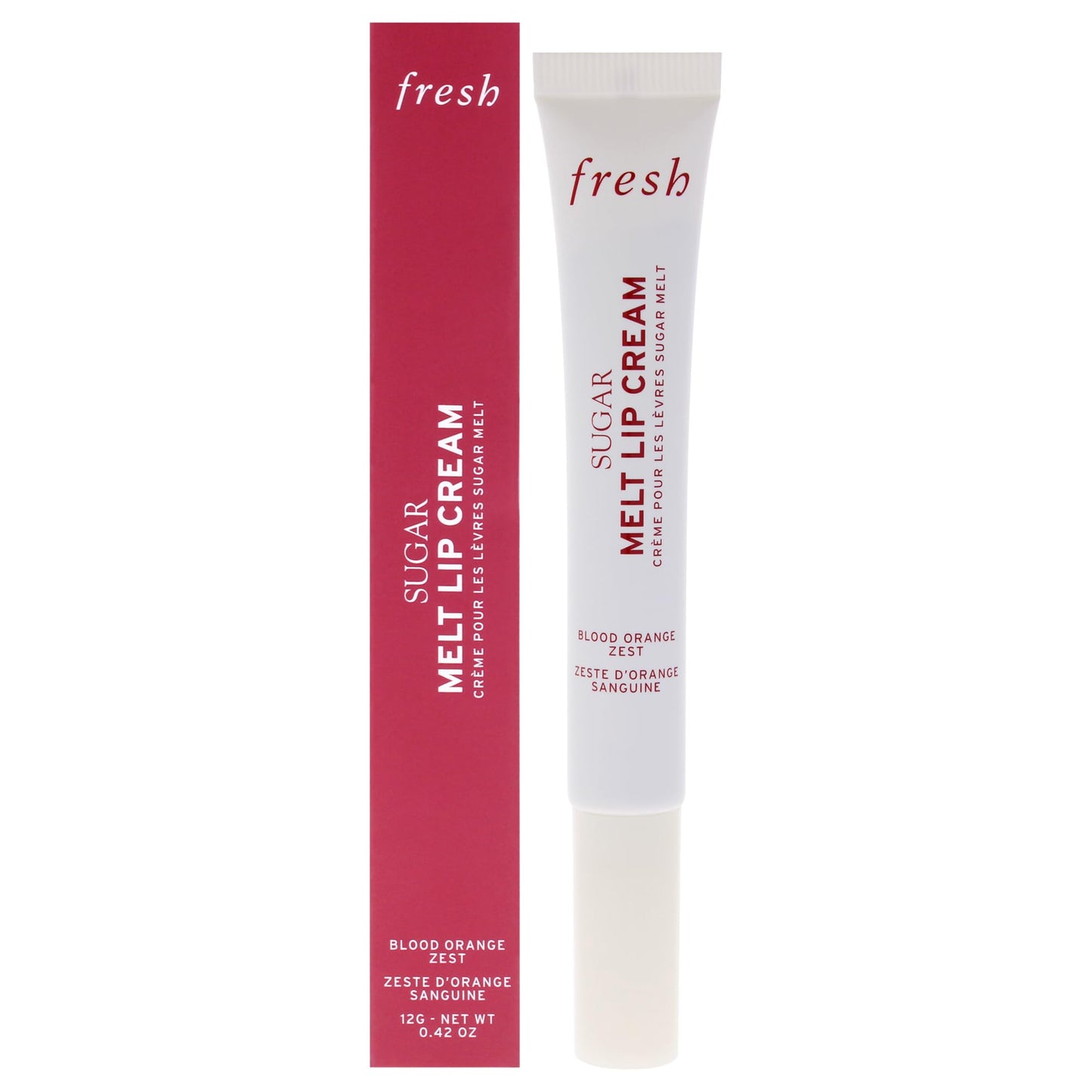 Sugar Melt Lip Cream - Blood Orange Zest by Fresh for Women - 0.8 oz Lip Treatment