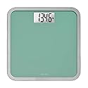Taylor Digital Glass Bathroom Scale for Body Weight, Large Durable Platform, Extra High 500 lb Capacity, Large 3.5"x1.7" White Backlit Display, Sea…
