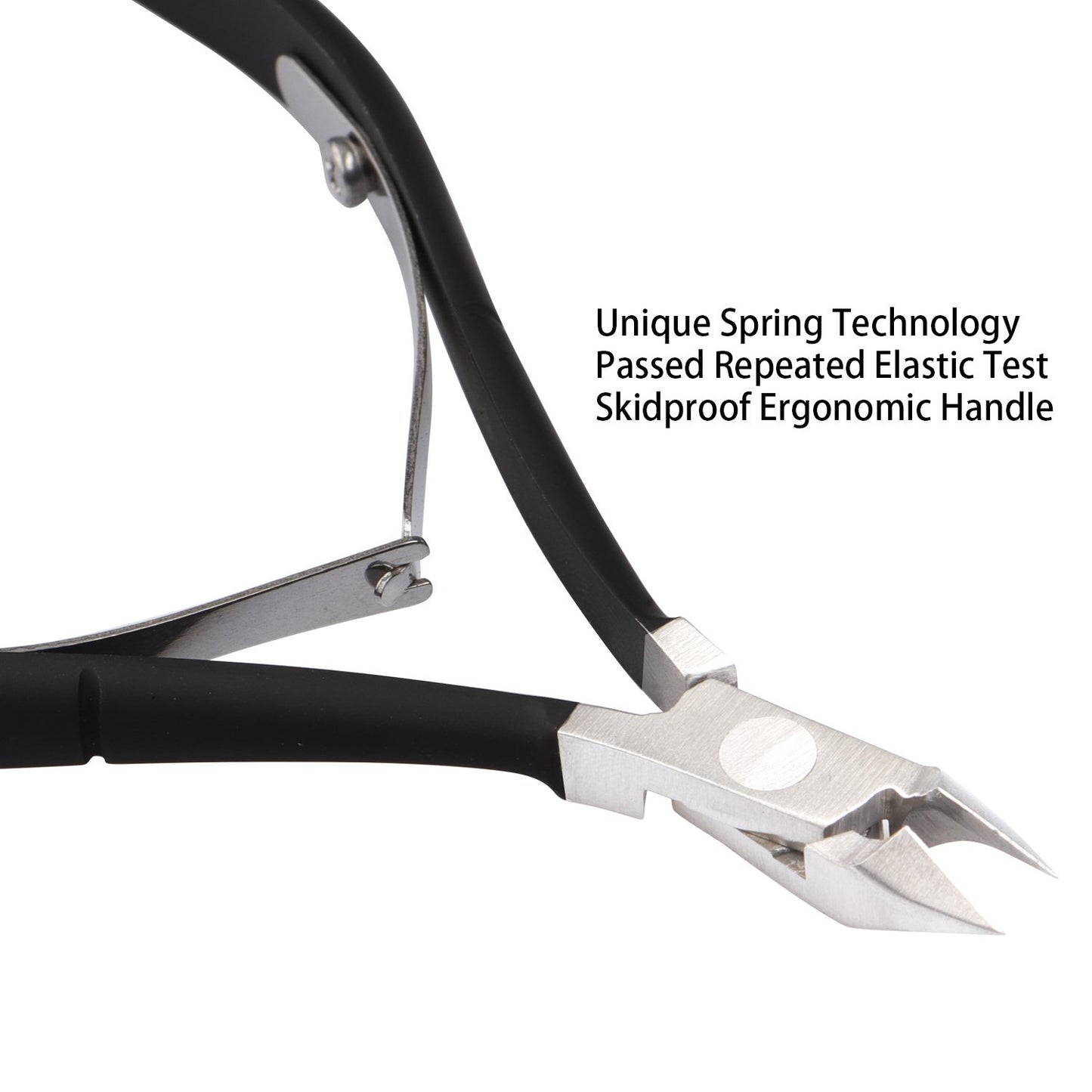 Ejiubas Cuticle Trimmer with Cuticle Pusher Cuticle Nipper Professional Grade Stainless Steel Cuticle Remover Cutter Clipper Durable Pedicure Manicure