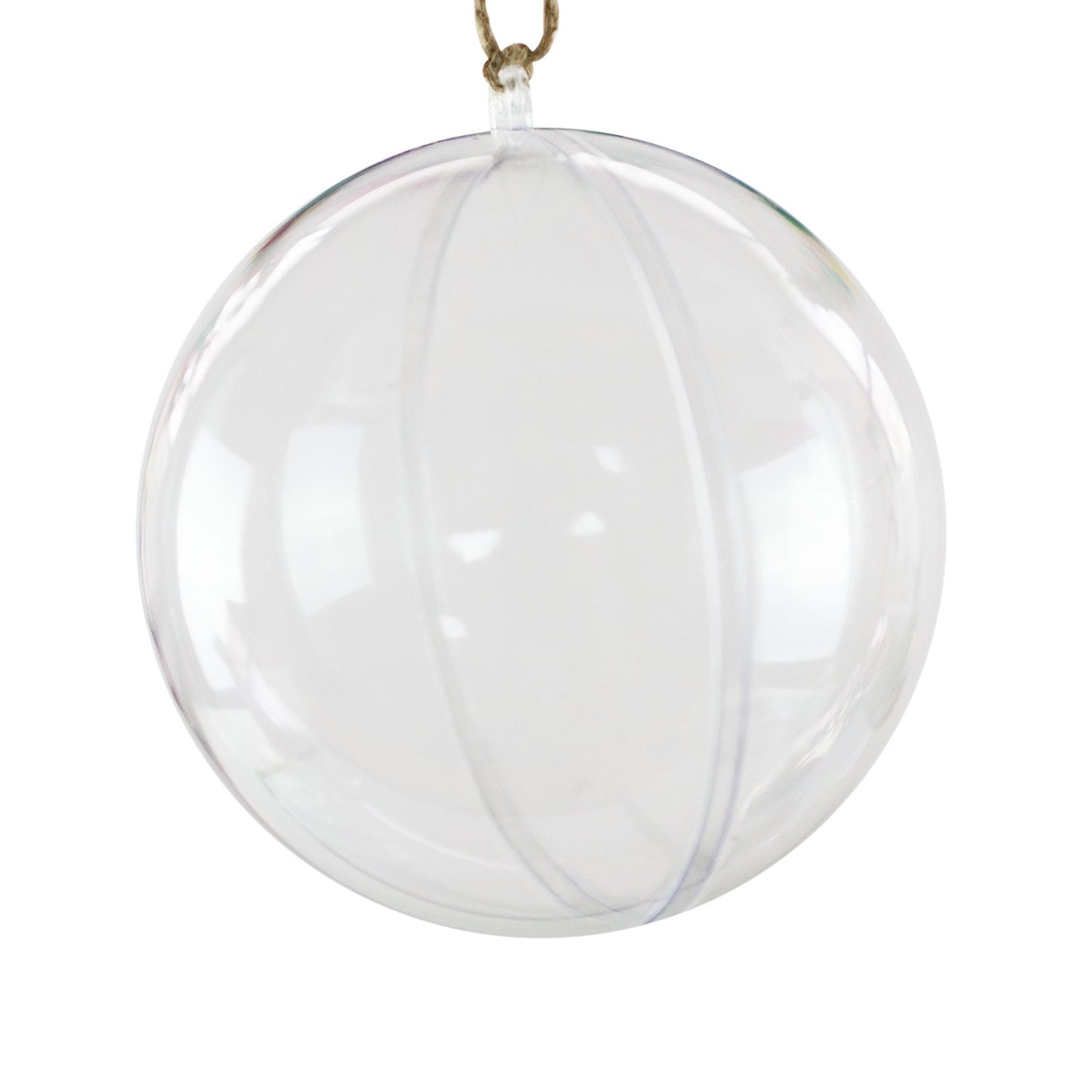 Super Z Outlet Clear Plastic Acrylic Bath Bomb Mold Shells Molding Balls Kit (120mm, 12 Pack)