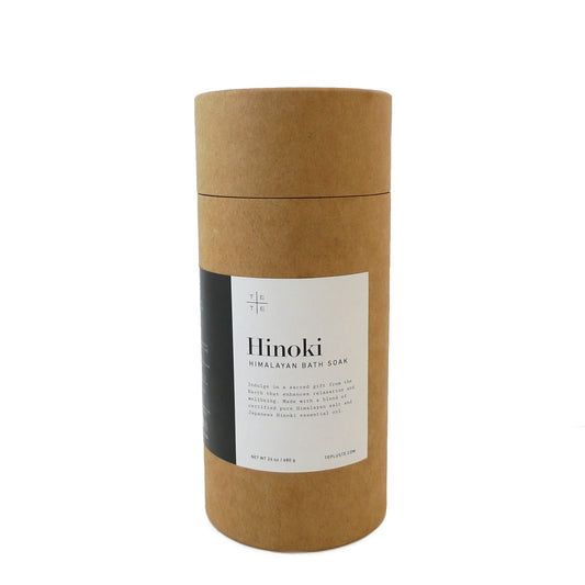 Hinoki Himalayan Bath Soak 4 oz Beauty and Personal Care TE + TE