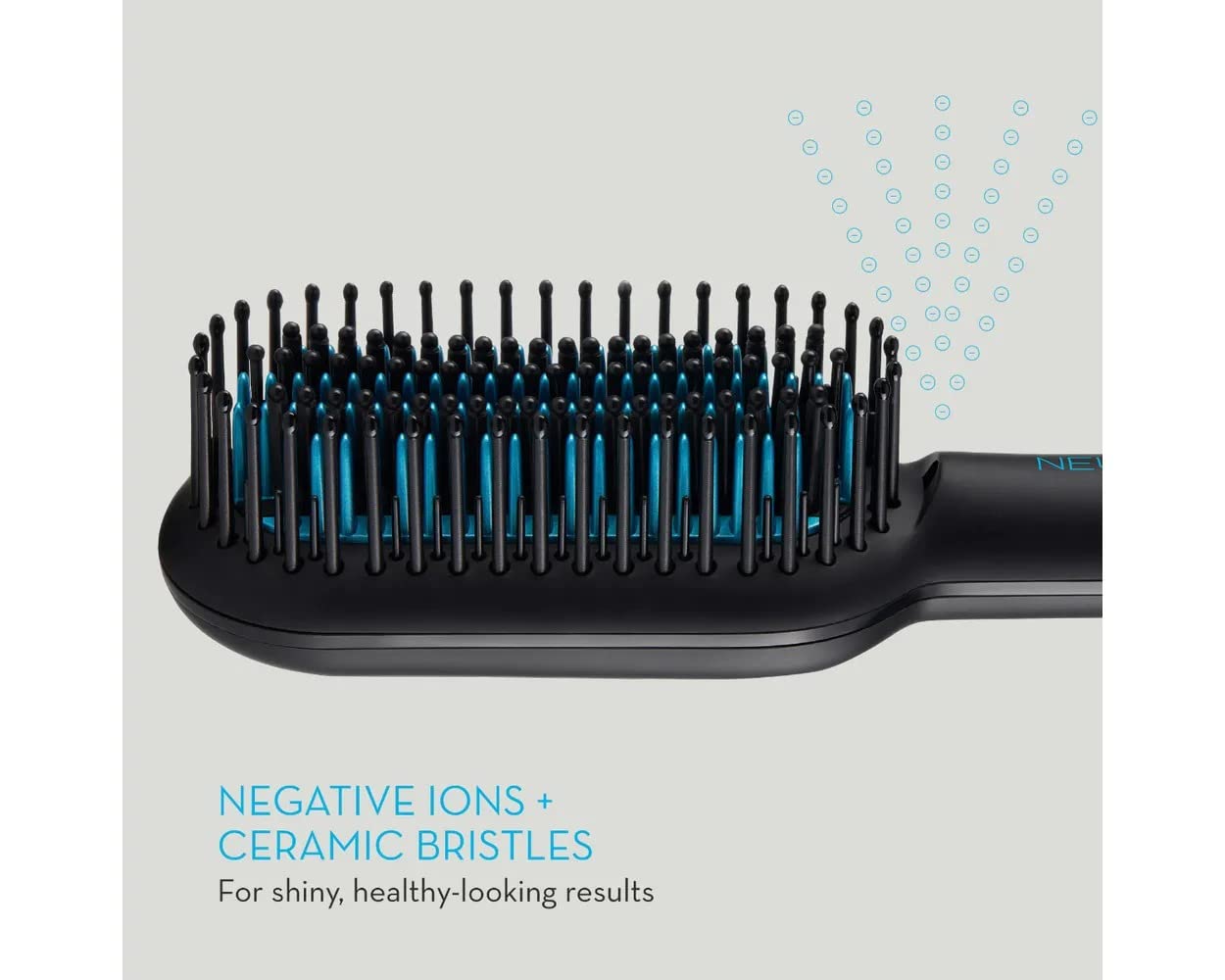 Neuro by Paul Mitchell Sleek Smoothing Hot Brush, Multiple Heat Settings for One-Step Detangling + Straightening