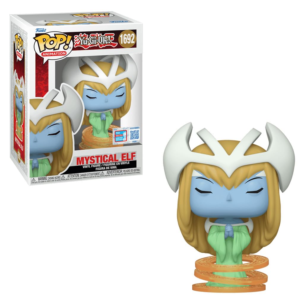 Funko Pop! Animation Yu-Gi-Oh! Mystical Elf Vinyl Figure, 4.35 inches
