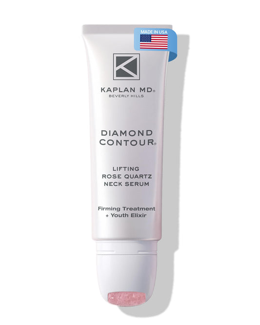 KAPLAN MD Lifting Neck Serum - Anti-Aging Lifting Rose Quartz Serum with Crushed Diamonds, Organic Extracts & Fermented BioActive Complex Beauty & Personal Care KAPLAN MD