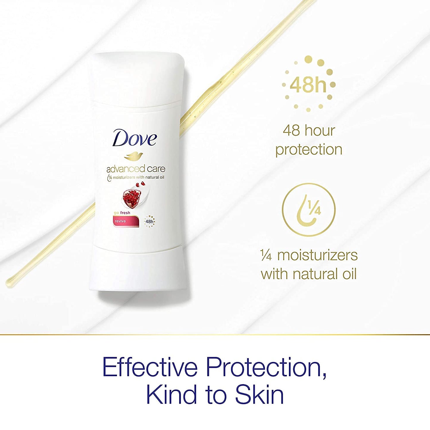 Dove Advanced Care Antiperspirant Deodorant, Revive, 2.6 Ounce (Pack of 2) Beauty and Personal Care Dove