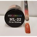 NuGenesis Nail Dipping Powder Color 1.5oz/43g Jar - (NL22 I WILL BE WAITING) Beauty & Personal Care Nugenesis