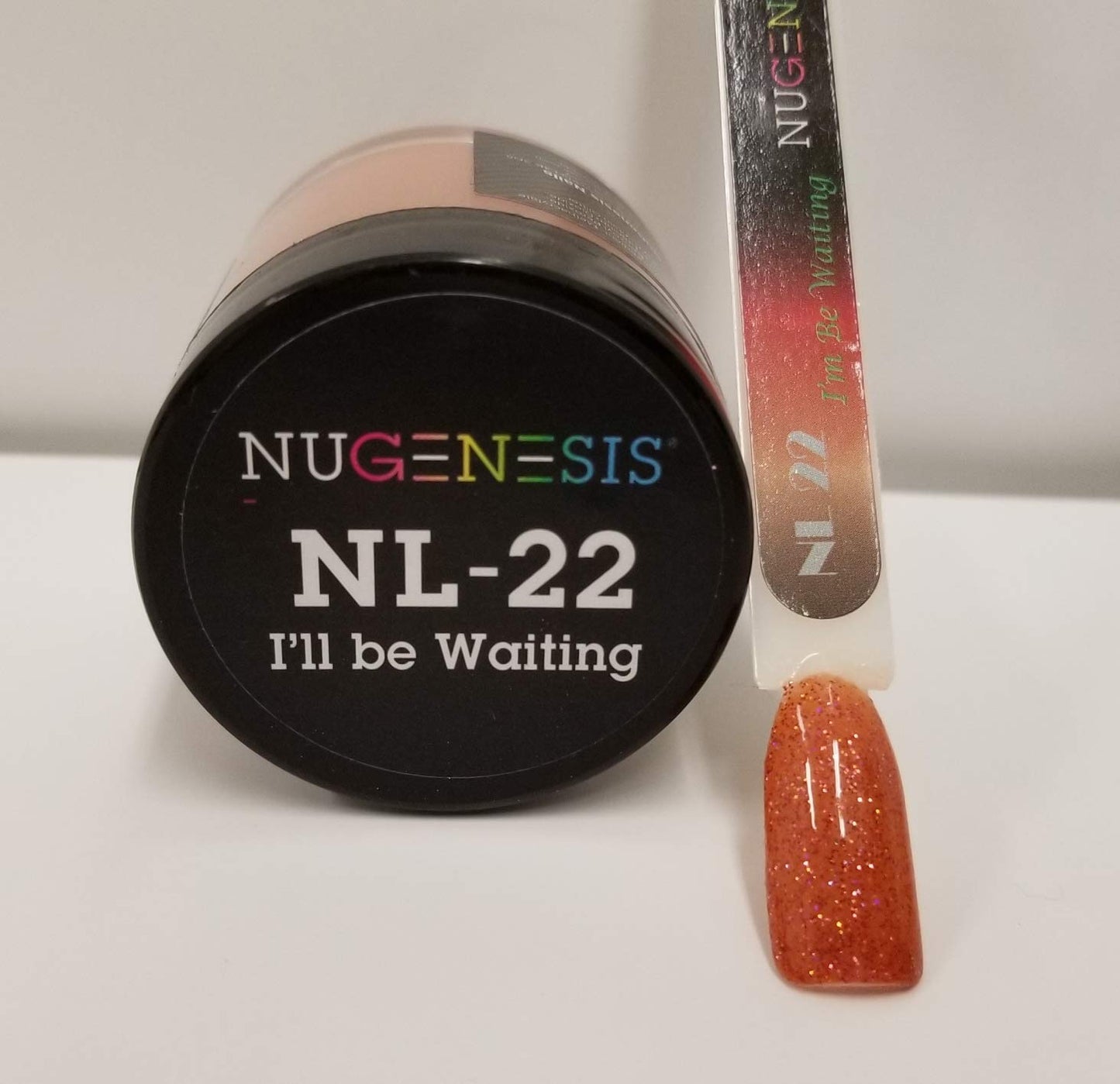 NuGenesis Nail Dipping Powder Color 1.5oz/43g Jar - (NL22 I WILL BE WAITING) Beauty & Personal Care Nugenesis