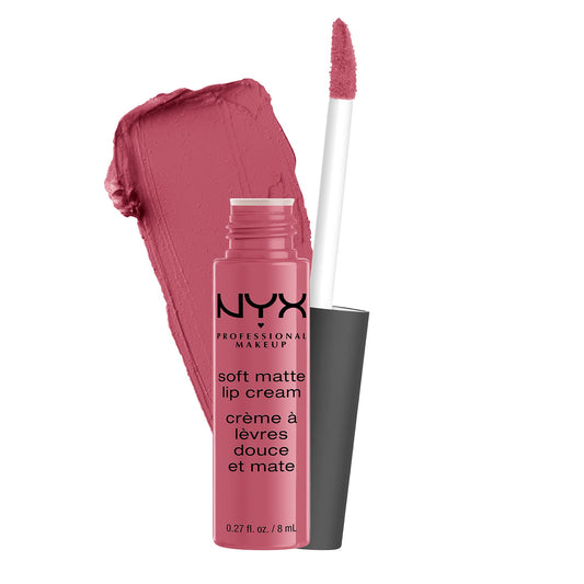 NYX PROFESSIONAL MAKEUP Soft Matte Lip Cream, Lightweight Liquid Lipstick - Montreal (Mauvey Pink) Beauty & Personal Care NYX PROFESSIONAL MAKEUP