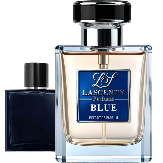 LaScenty BLUE Cologne Inspired by BLEU DE Chnl for Men (1.7oz / 50ml) | Extrait de Parfum | Long-Lasting Fresh Woody Aromatic Scent | Signature Bold Beauty & Personal Care LaScenty