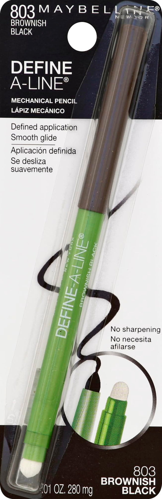Maybelline New York Define-A-Line Eyeliner, Brownish Black