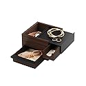 Umbra Mini Stowit Jewelry Box - Modern Keepsake Storage Organizer with Hidden Compartment Drawers for Ring, Bracelet, Watch, Necklace, Earrings…