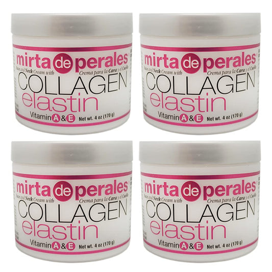 Mirta de Perales Collagen Elastin Cream, 4 oz (Pack of 4)