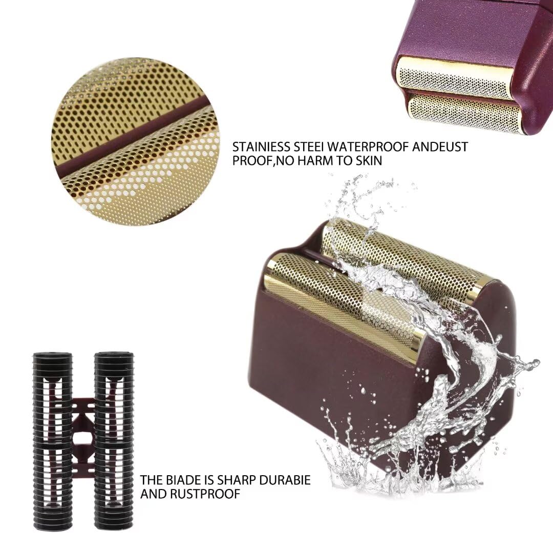Shaver Replacement Foil and Cutter Bar Assembly Compatible for Wahl 5 Star Series Finale, 7031-100, 7043-100 Super Close Shaving Replacement Heads Beauty and Personal Care USonline911