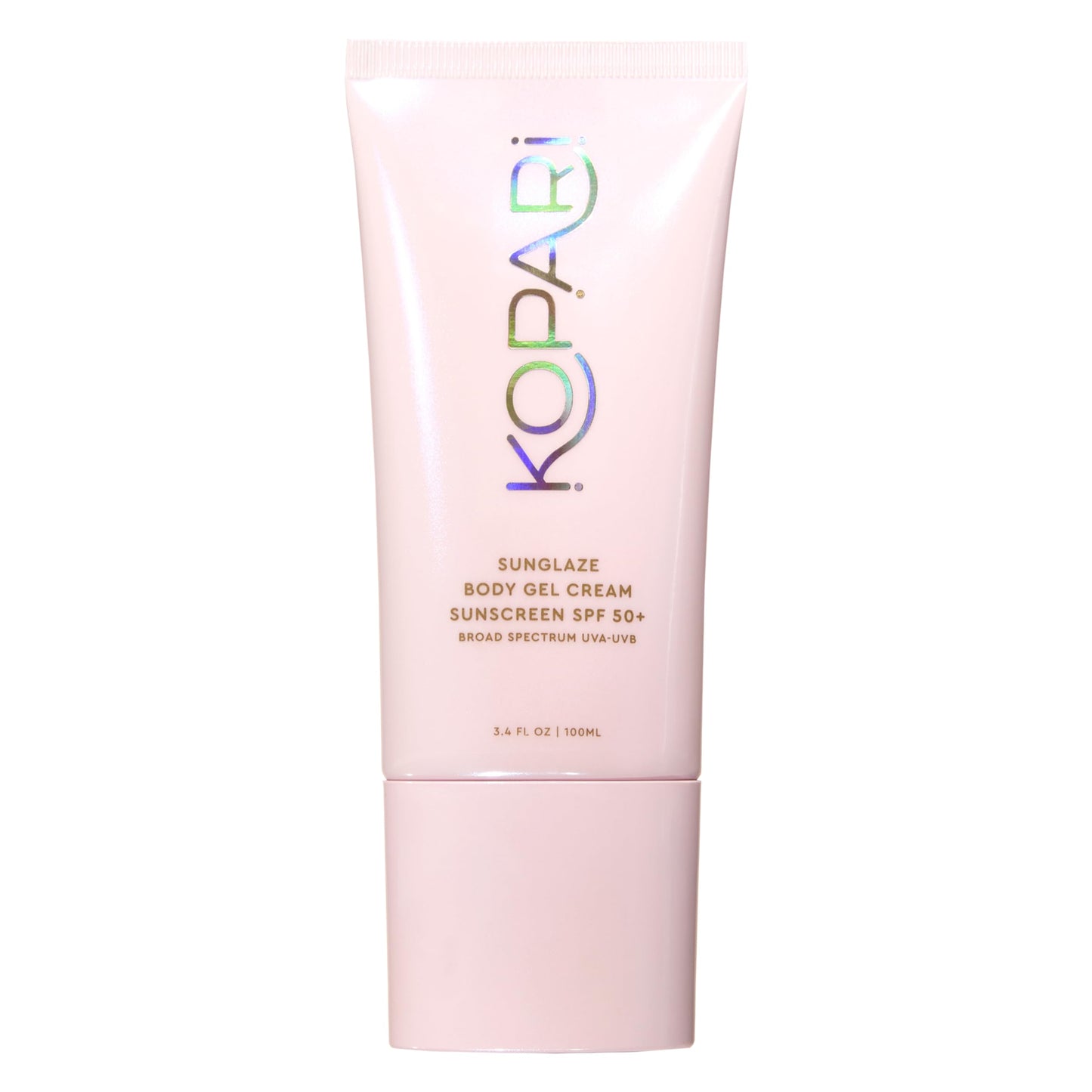 Kopari Sunglaze Body Gel Cream Sunscreen SPF 50+ | Broad-Spectrum Body Sunscreen with Hyaluronic Acid & Coconut Oil | Lightweight, Non-Greasy, Glowing