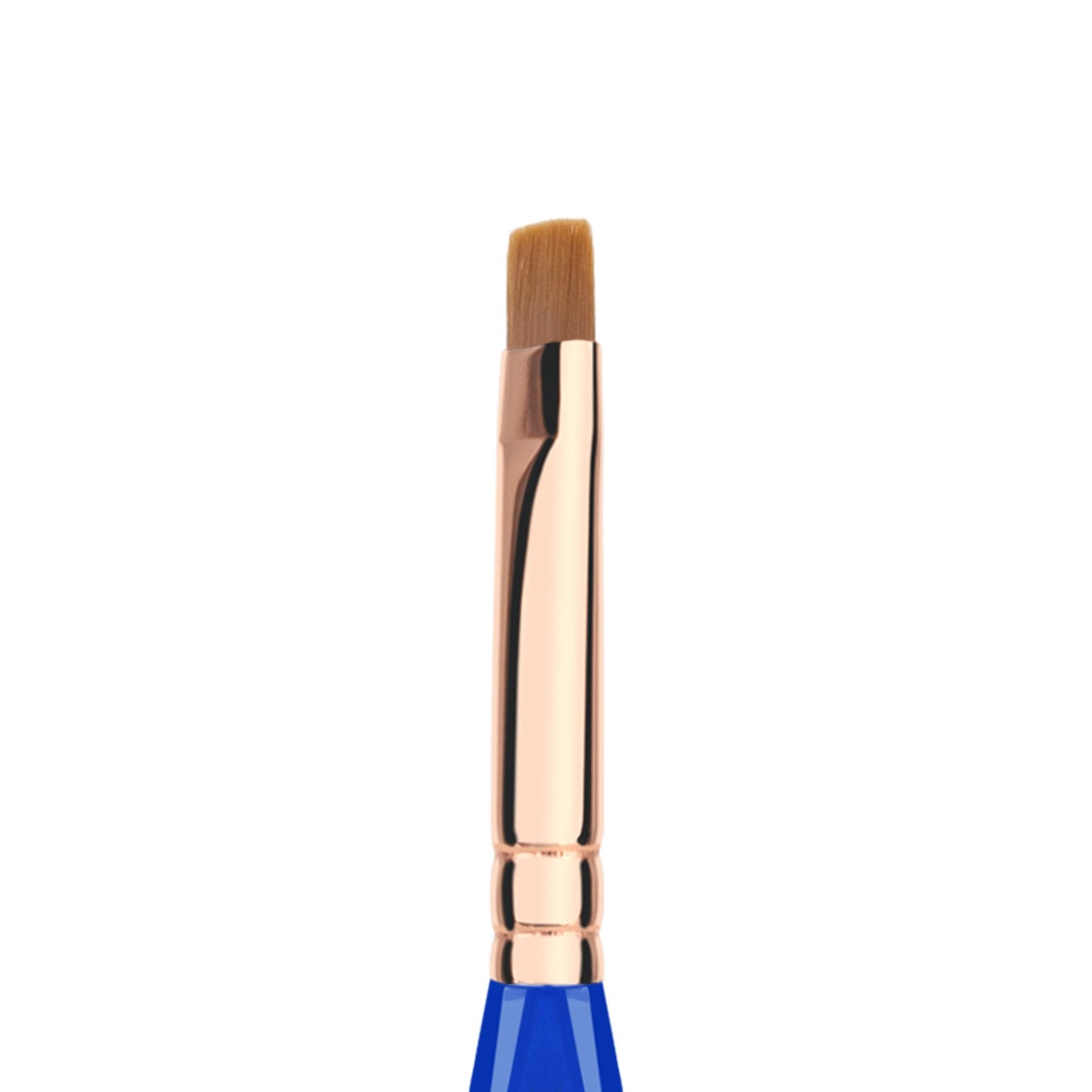Bdellium Tools Professional Makeup Brush - Golden Triangle 714 Flat Eye Definer - With All Vegan and Soft Synthetic Fibers, For Smooth Application