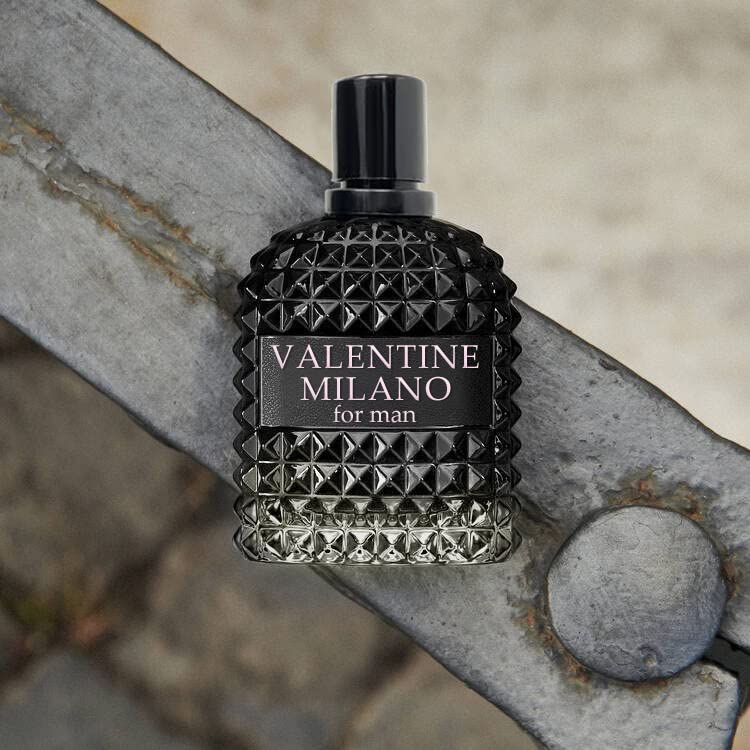 A CENTER Perfume for Men Valentine Milano Eau de Toilette Natural Spray Men Cologne Masculine Scent 3.4 Fl Oz/100ML Beauty & Personal Care A CENTER