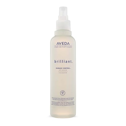 Aveda Brilliant Damage Control | Detangling Spray | Heat Protection Spray | Reduces Damage and Breakage, 8.5 Fl Oz