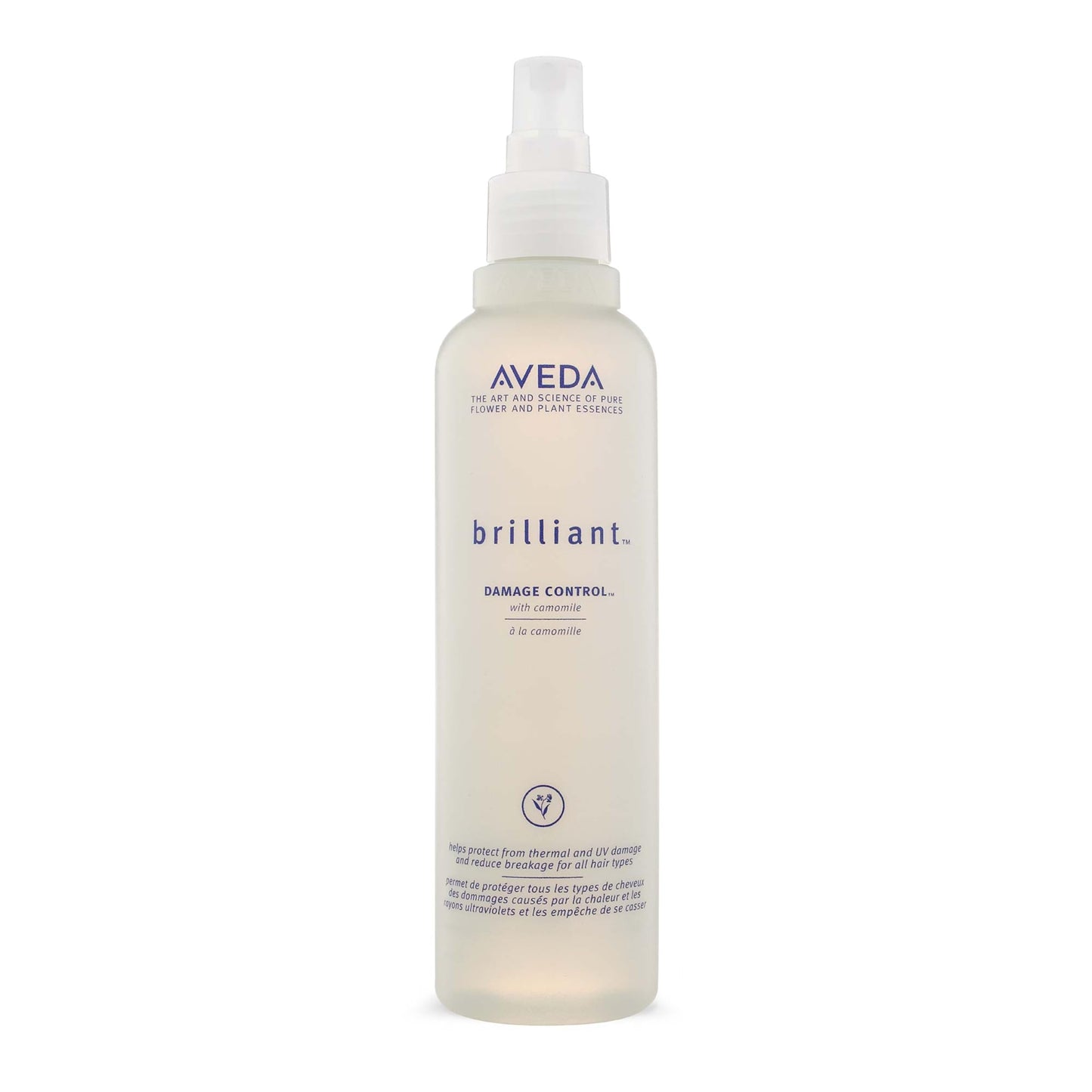 Aveda Brilliant Damage Control | Detangling Spray | Heat Protection Spray | Reduces Damage and Breakage, 8.5 Fl Oz