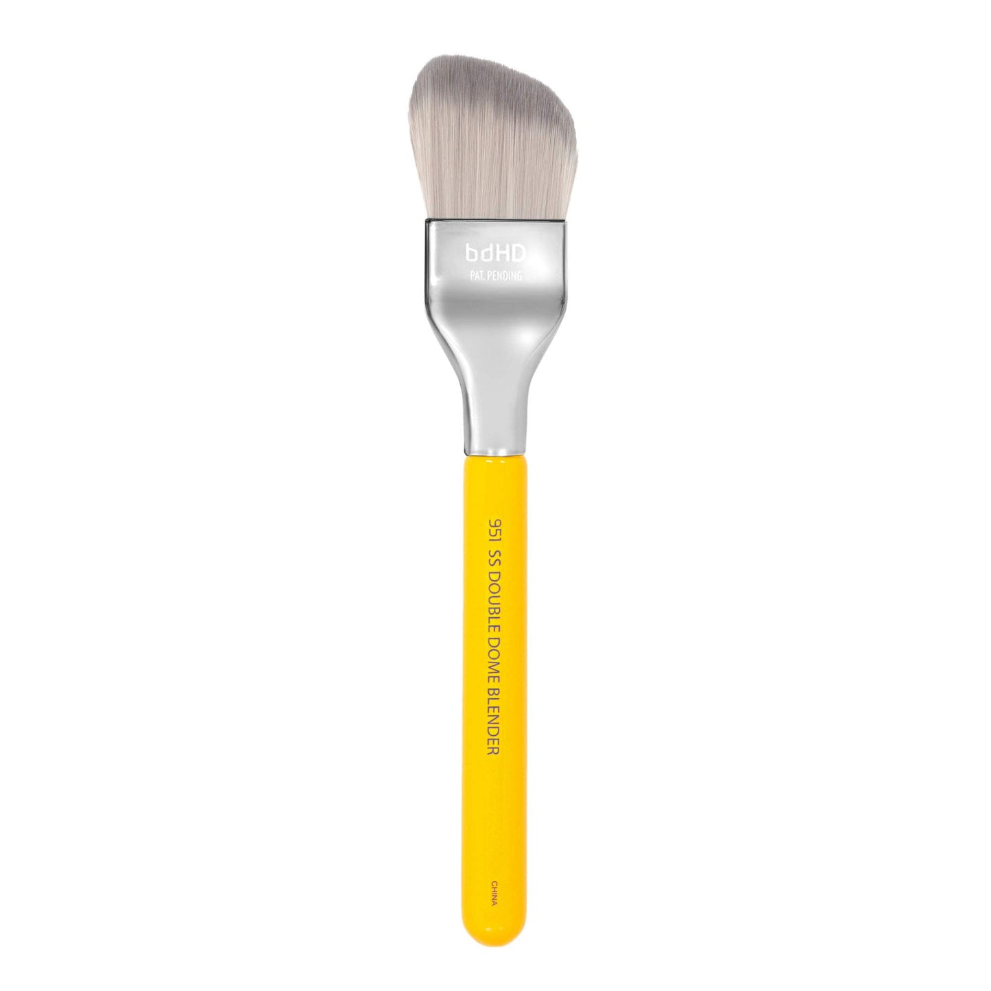 Bdellium Tools Professional Makeup Brush - Studio Series 951 Small Slanted Double Dome Blender - With Soft Synthetic Fibers, For Application
