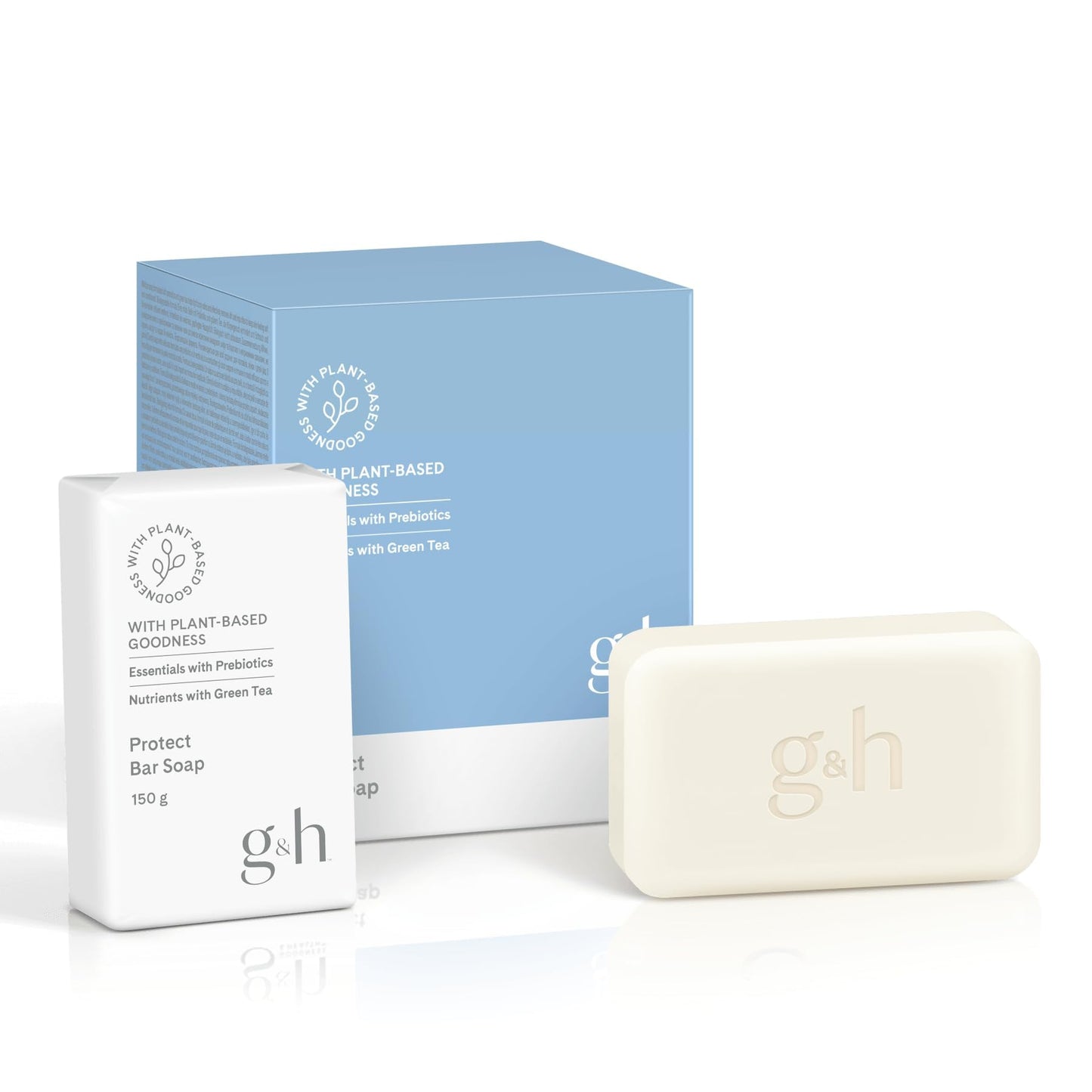 2 Pack Set G&H Protect Bar Soap Sulfate Free 5.29oz Each Clean-Scented