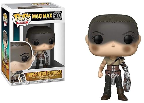 Funko Pop! Movies: Mad Max Fury Road Furiosa (Styles May Vary) Collectible Figure