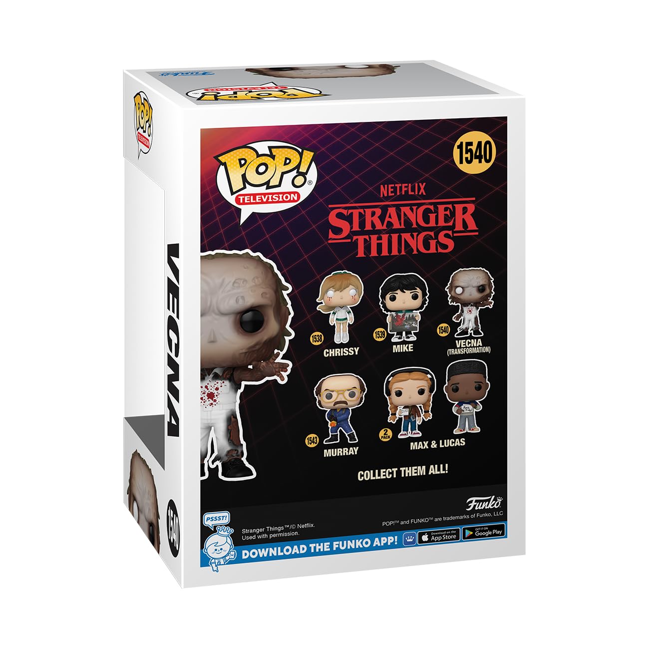 Funko POP! TV: Stranger Things - Vecna - (Transformation) - Collectable Vinyl Figure - Gift Idea - Official Merchandise - for Kids & Adults - TV Fans…