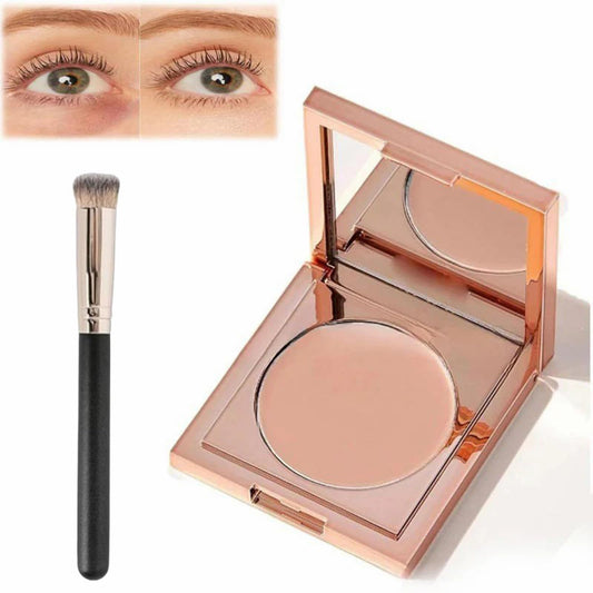 Luhaka Colored Clay Cc Undereye Corrector, Under Eye Concealer, Concealer For Older Women, For Covering Dark Circles And Facial Blemishes, With Brush