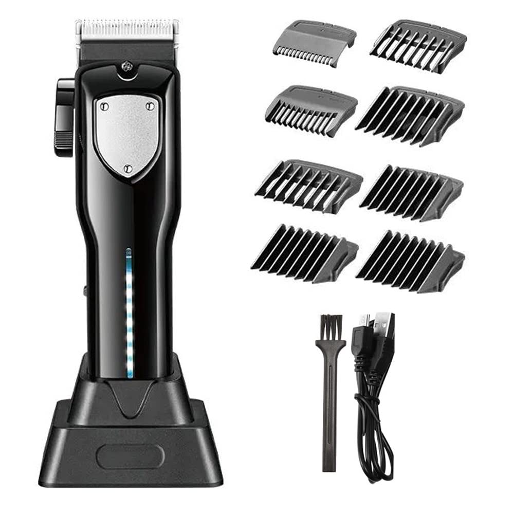 GLESVOWIO Pro Hair Clipper Adjustable Powder Metallurgy Tool Head Hair Trimmer Intelligent Display Light Low Noise Hair Clipper Beauty and Personal Care GLESVOWIO