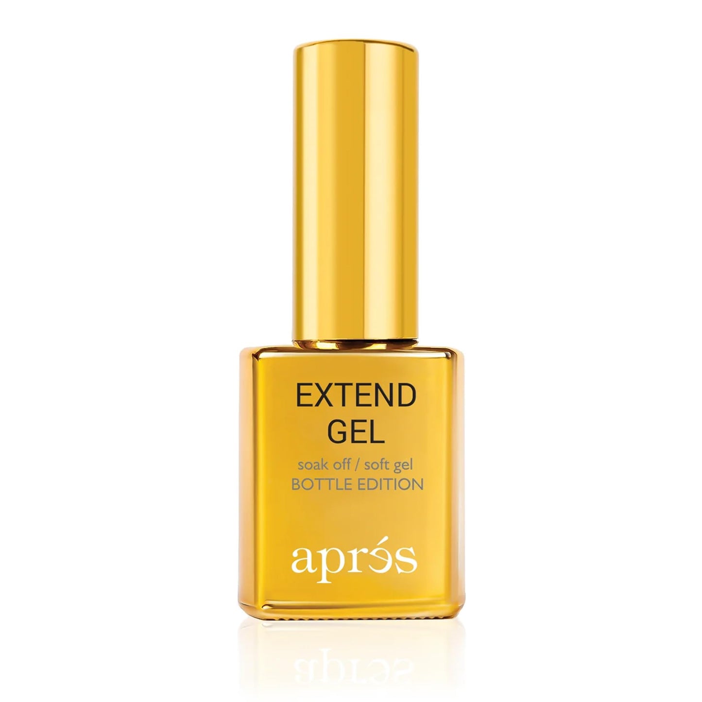 Apres Nail Extend Gel Gold Bottle | 15mL | Premium Quality | Soft Gel, Gel-X Tips Adhesive, Easy Application, Easy Removal, Soak Off, Applicator Beauty & Personal Care APRÉS