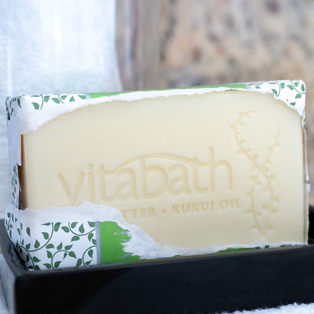Vitabath Original Spring Green Moisturizing Gelee Bar Soap All Over Gentle Foaming Cleanser & Hydrating Solid Body Wash - Nourish & Rejuvenate All Beauty & Personal Care Vitabath