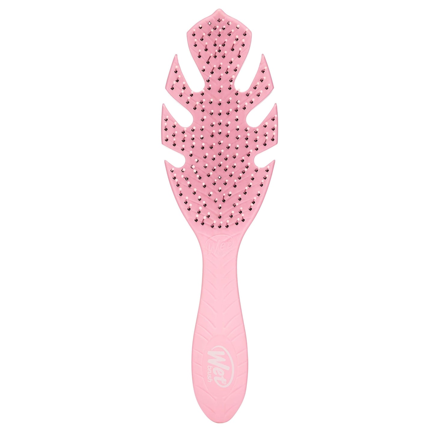 Wet Brush Go Green Hair Detangler Brush, Pink - Detangling Hair Brush - Ultra-Soft IntelliFlex Bristles Glide Through Tangles & Gently Loosens Knots
