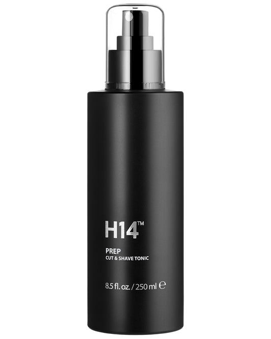 H14 PREP Cut & Shave Tonic for Men - Pre-Shave & Haircut Spray with Panthenol & Glycerin, 8.5 fl oz / 250 ml - Soothes Skin & Reduces Razor Burn Beauty & Personal Care H14