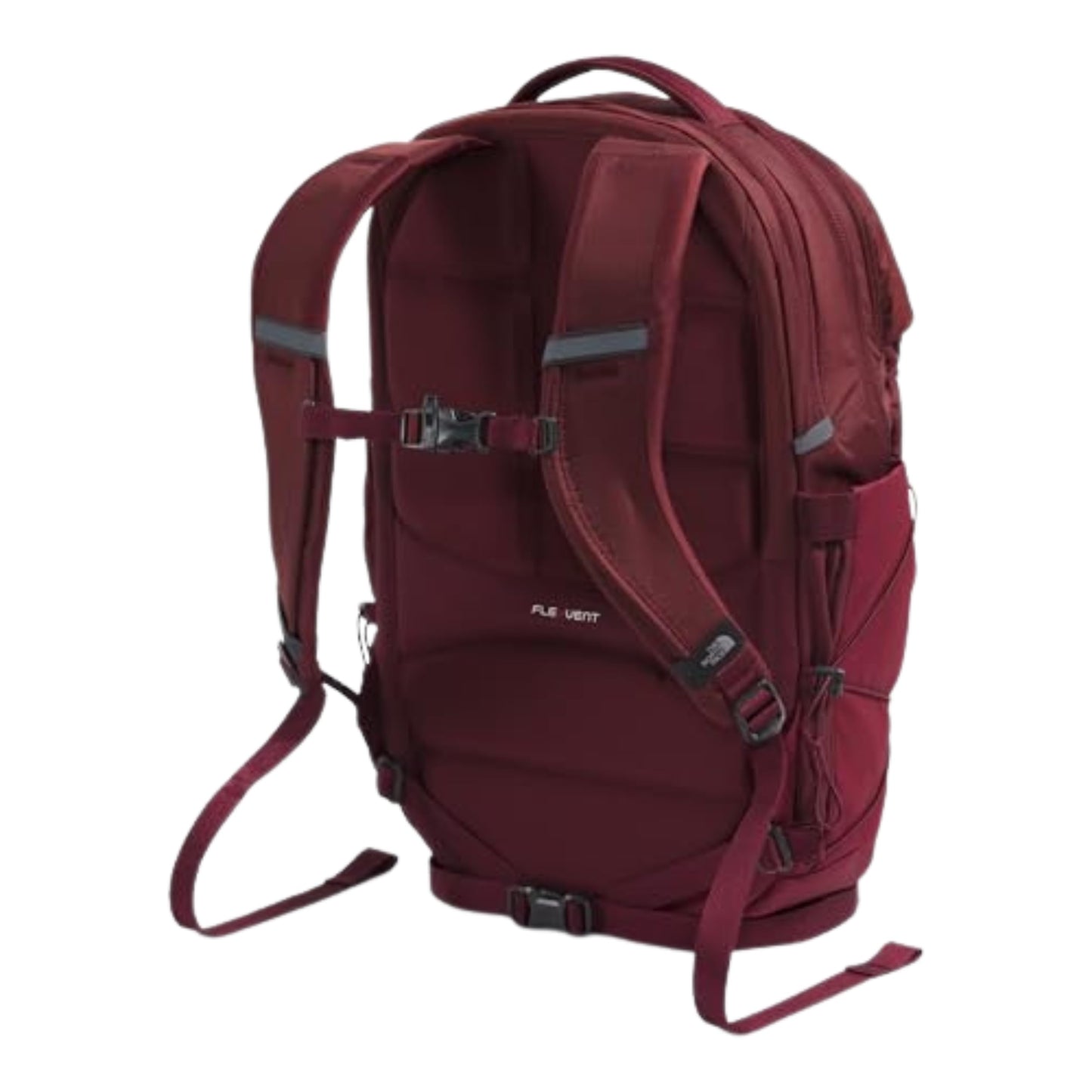 THE NORTH FACE Women's Borealis Luxe Commuter Laptop Backpack, Sumac/Burnt Coral Metallic, One Size