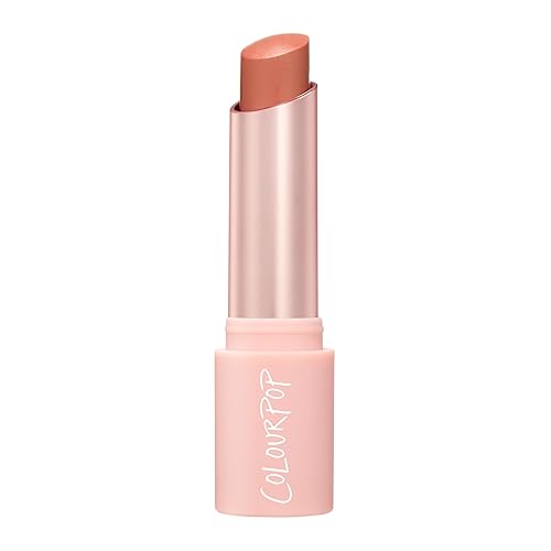 ColourPop PowerPout Matte Lipstick - Transfer-Proof Lip Makeup with 8HR Wear, Ultra-Pigmented Formula & Comfortable, Non-Drying Matte Finish - Just Barely (0.11 oz)