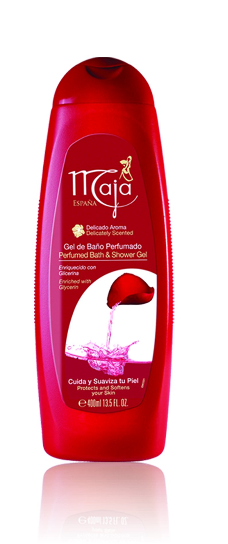 Myrurgia Maja Bath and Shower Gel for Women, 13.5 Ounce