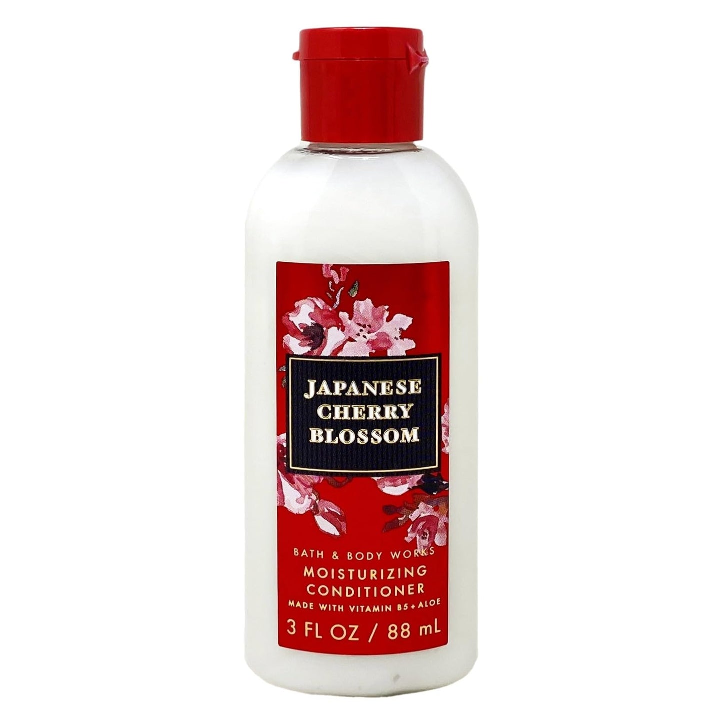 Bath & Body Works Japanese Cherry Blossom Mini Moisturizing Shampoo and Conditioner Duo Set with a Natural Oats Sample Soap