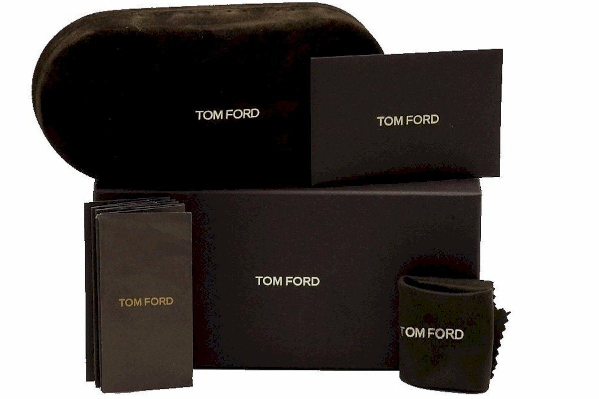 Tom Ford SELBY FT 0952 Transparent Light Brown/Brown Shaded 55/19/140 women Sunglasses