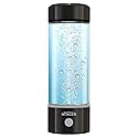 Nixcer Hydrogen Water Bottle Generator - 3 Min SPE PEM Tech, 2025 Model, 420ML Portable Hydro Water Bottle Machine for Travel, Wellness & Recovery