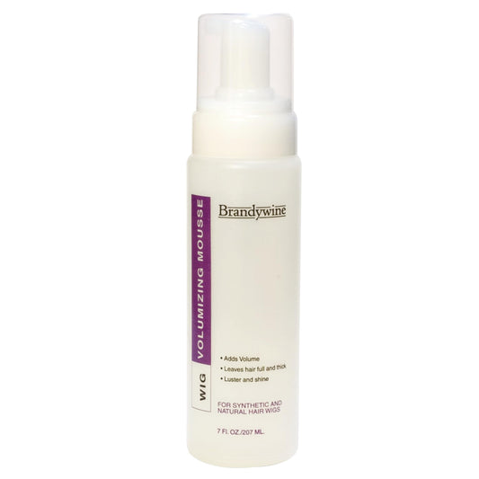 Volumizing Wig Mousse - Adds Volume, Shine & Thickness for Synthetic & Natural Hair Wigs, 7 fl oz / 207 ml