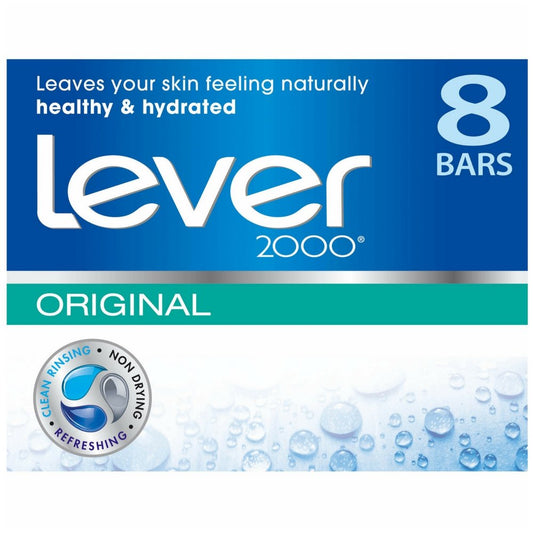 Lever 2000 Bar Soap, Original, 3.75 oz bars, 8 ea (Pack of 3) Beauty & Personal Care Lever 2000