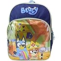 AI ACCESSORY INNOVATIONS Bluey 16” Backpack for Kids - Official Bluey School Bag with Adjustable Straps & Spacious Compartments - Perfect for School, Travel & Everyday Use, B24BY60589